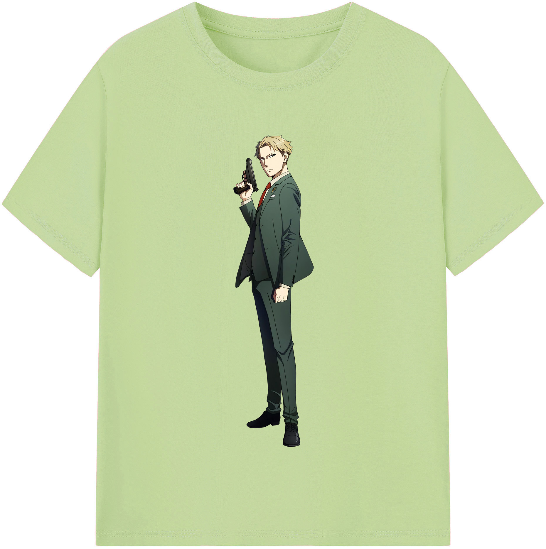 （画像用） SPY×FAMILY间谍家家酒 綿100％半袖Tシャツ（フロントプリント）